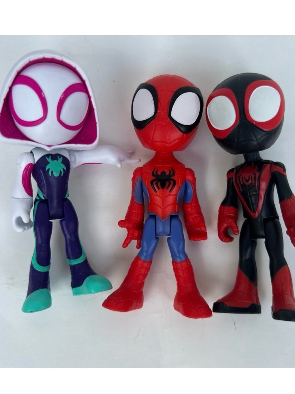 Marvel Spidey & His Amazing Friends Ghost-Spider, Spidey & Miles Morales 3 pack